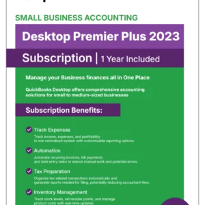 QuickBooks Desktop Premier Plus 2023 - 1 Year Subscription